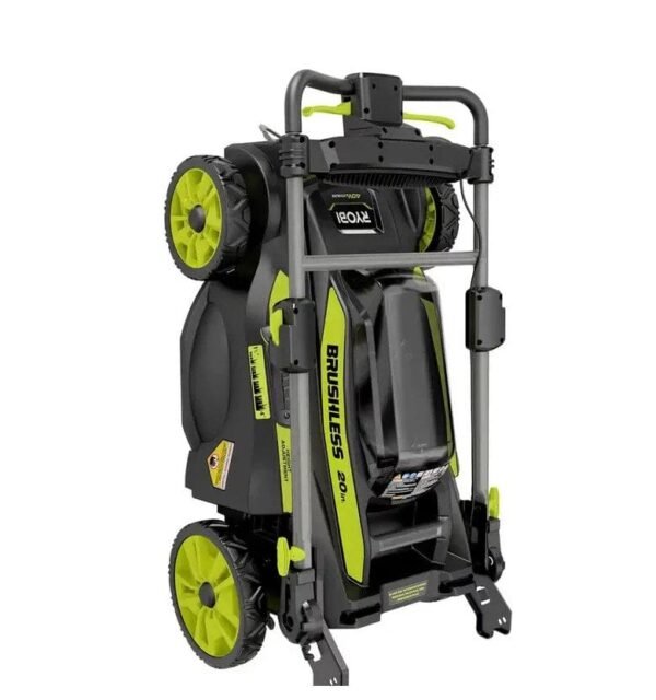 RYOBI 40V Brushless 20 in. Cordless Walk Behind Self-Propelled Lawn Mower with 6.0 Ah Battery & Charger - Image 6